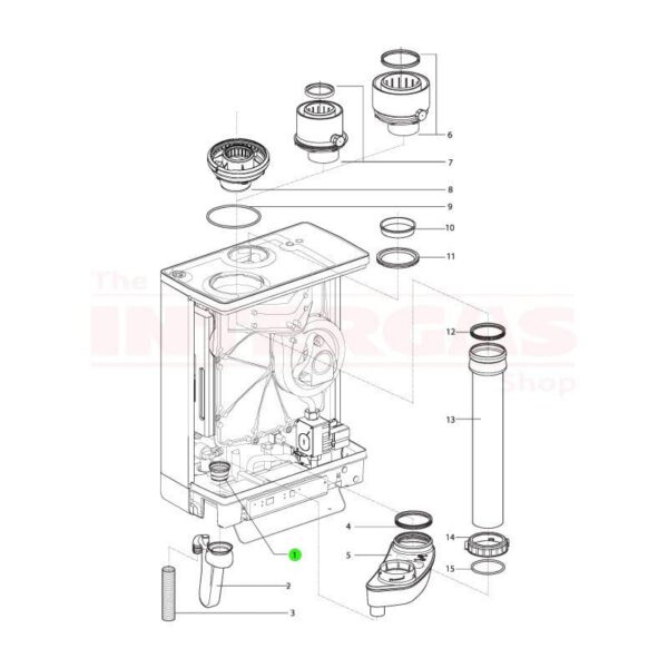 Intergas Condensate Trap Grommet (878577)