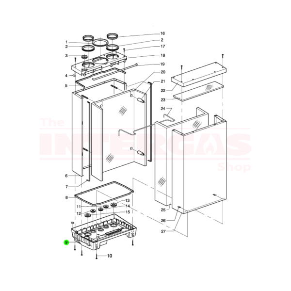 Intergas Rapid Bottom (845557)