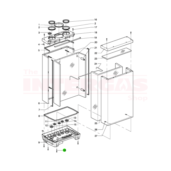 Intergas Rapid Casing Securing Screw (362097)