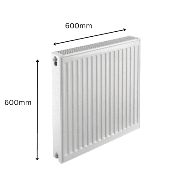 Prorad Double Panel Single Convector Radiator 600mm x 600mm (Type 21/P+)