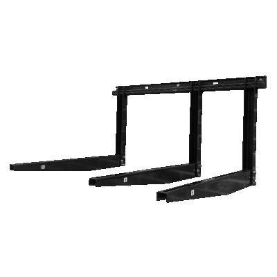 3 Arm Type 2 Wall Bracket For ASHP (CBR2-XXL-3A-BL-D) | Pirate Heating Supplies