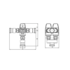 ESBE UPTT522 Thermostatic Mixing Valve 1.25″ BSP Male 6.1 Kvs (31420300) - Image 2