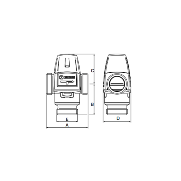 ESBE VTS522/ VTA522/ VTA321/ VTA322/ VTA322/ VTA323/ VTA332/ VTE300/ VTE500