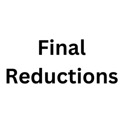 Final Reductions