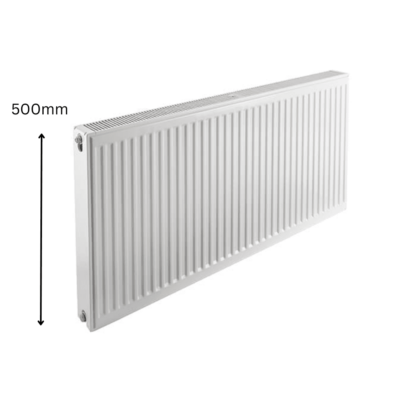 500mm High Radiators