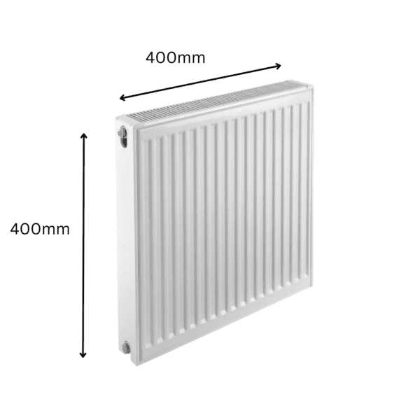 Prorad Double Panel Single Convector Radiator 400mm x 400mm (Type 21/P+)