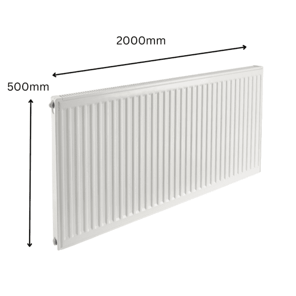 Prorad Single Convector Radiator 500mm x 2000mm (Type 11/ K1)