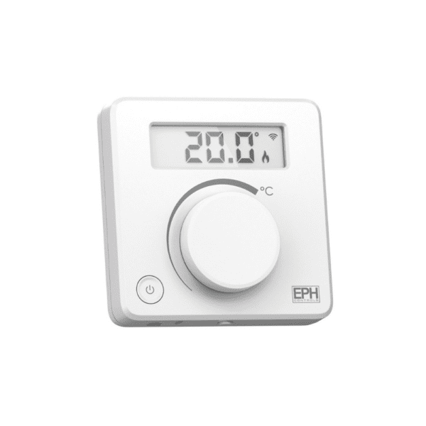 EPH RFRB V2 RF Room Thermostat with On/Off Button