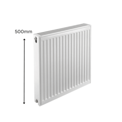 500mm High Radiators