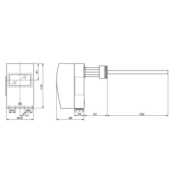 ESBE CTF271 750°C 230V Flue Gas Thermostat (56020300) - Image 2