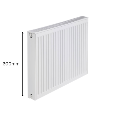 300mm High Radiators