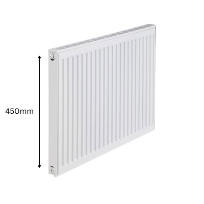 450mm High Radiators