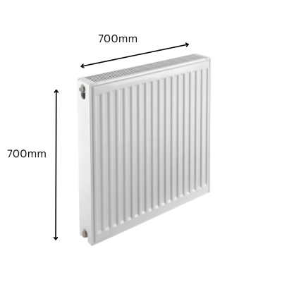 Prorad Double Convector Radiator 700mm x 700mm (Type 22/K2)