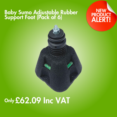 Baby Sumo Adjustable Rubber Support Foot (Pack of 6)