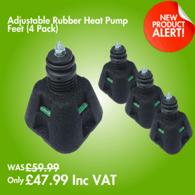 Adjustable Rubber Heat Pump Feet