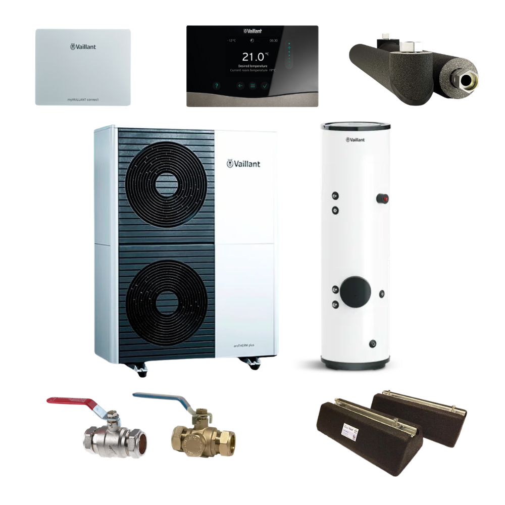 Vaillant aroTHERM Plus 12kW Installer Bundle Pack (210L Wireless)