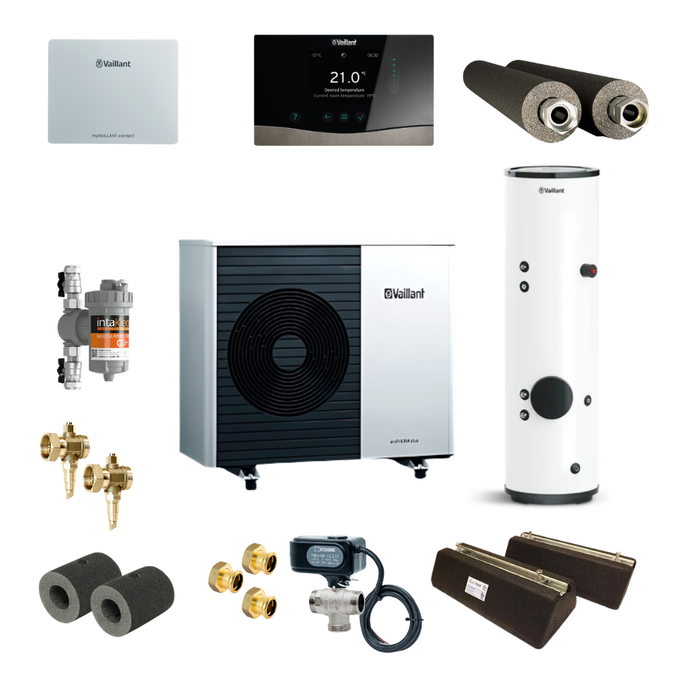 Vaillant aroTHERM Plus 5kW L&M Bundle Pack (250L Wireless)