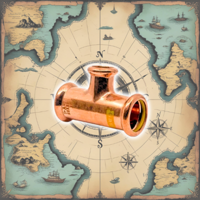 Copper Press Fit Fittings - Gas