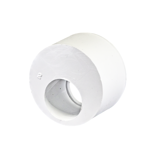 40mm x 20mm-Solvent Weld Overflow Reducer White