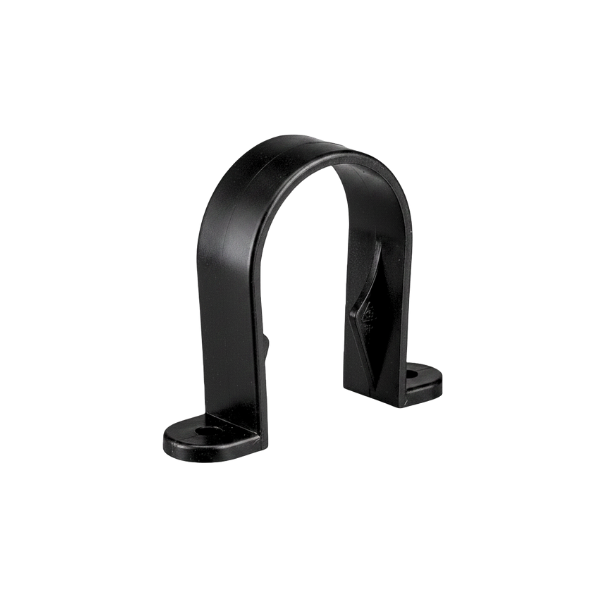 32mm Solvent Weld Clip 1 1/4" Black