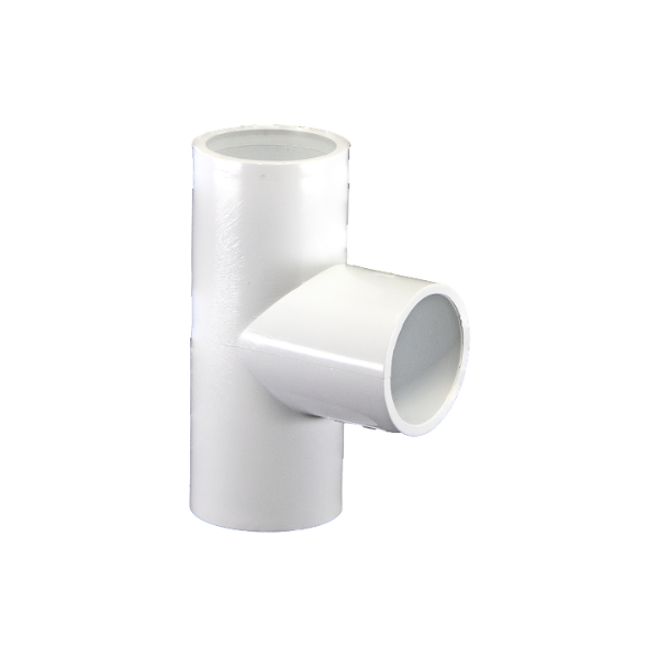 20mm Solvent Weld Overflow Tee White