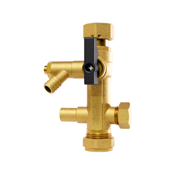 ¾" Intafil Combi Sealed System Kit With Drain SRV & Without Bracket KTSSK34SRVNB