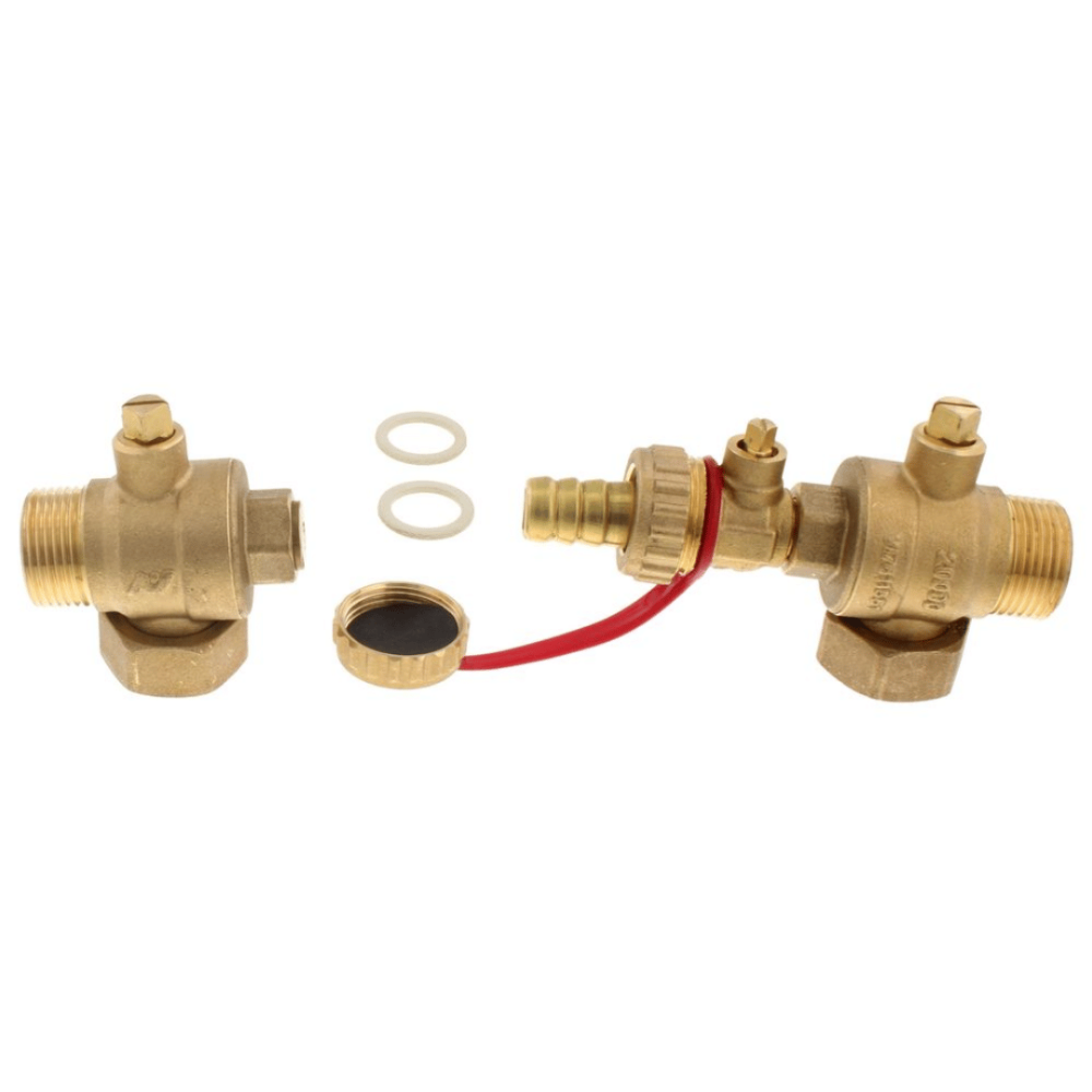 Viessmann Heating Flow/Return/Isolation Valves (2 pcs) (7829806)